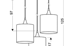Hanglamp Sam 3-lichts