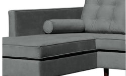 Hoekbank Vancouver links velvet