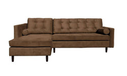 Hoekbank Vancouver links velvet