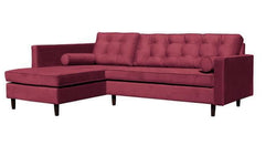 Hoekbank Vancouver links velvet