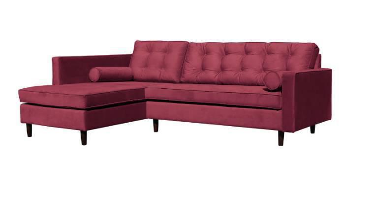 Hoekbank Vancouver links velvet