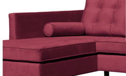 Hoekbank Vancouver links velvet