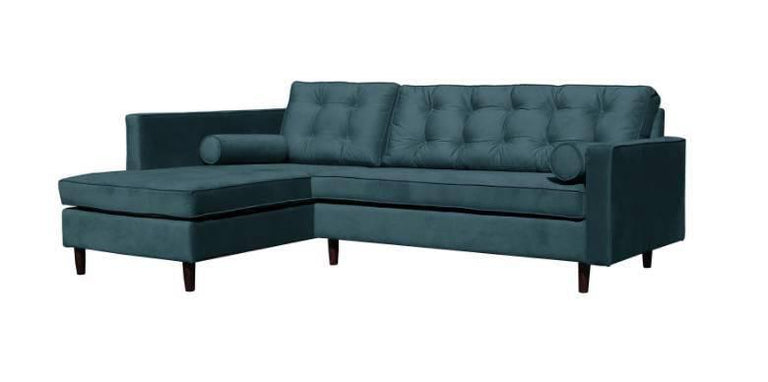 Hoekbank Vancouver links velvet