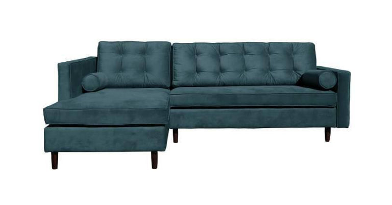 Hoekbank Vancouver links velvet