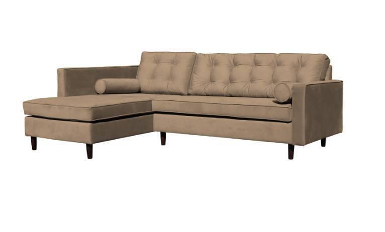 Hoekbank Vancouver links velvet