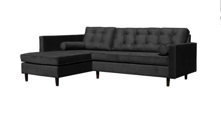 Hoekbank Vancouver links velvet