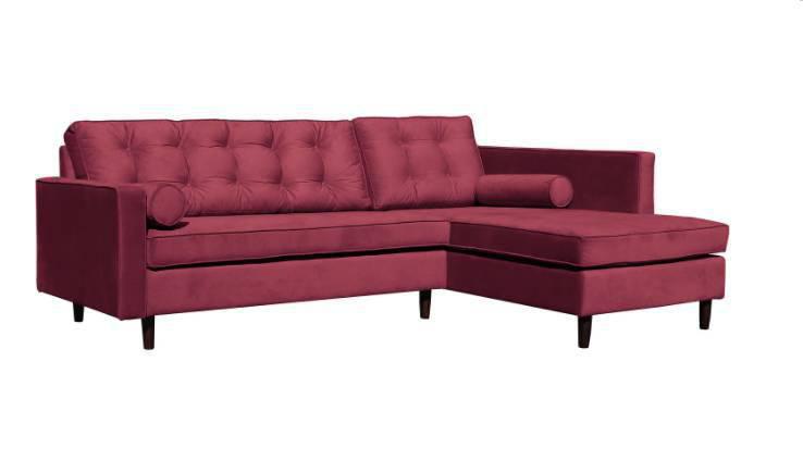 Hoekbank Vancouver rechts velvet