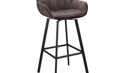 Set van 2 barkrukken Reino velvet
