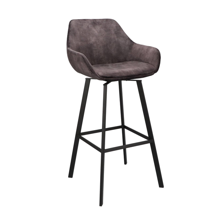 Set van 2 barkrukken Reino velvet