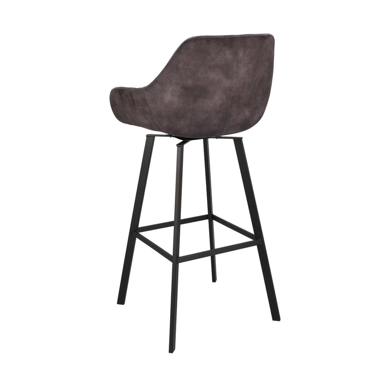 Set van 2 barkrukken Reino velvet