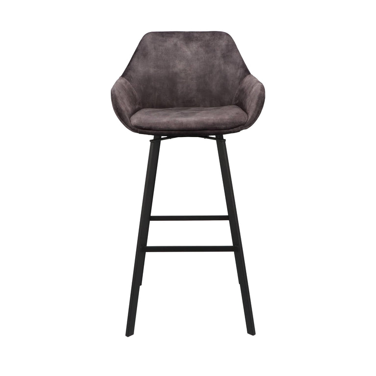 Set van 2 barkrukken Reino velvet