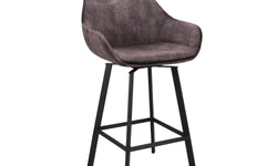 Set van 2 barkrukken Reino velvet