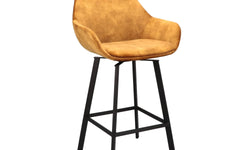 Set van 2 barkrukken Reino velvet