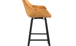 Set van 2 barkrukken Reino velvet