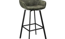 Set van 2 barkrukken Reino velvet