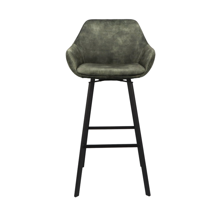 Set van 2 barkrukken Reino velvet