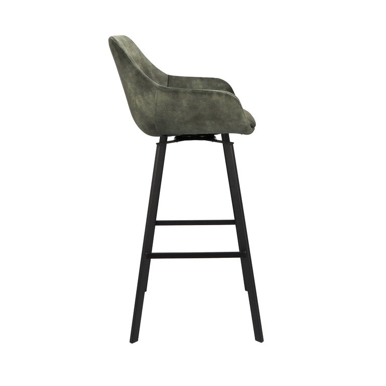 Set van 2 barkrukken Reino velvet