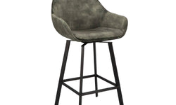 Set van 2 barkrukken Reino velvet