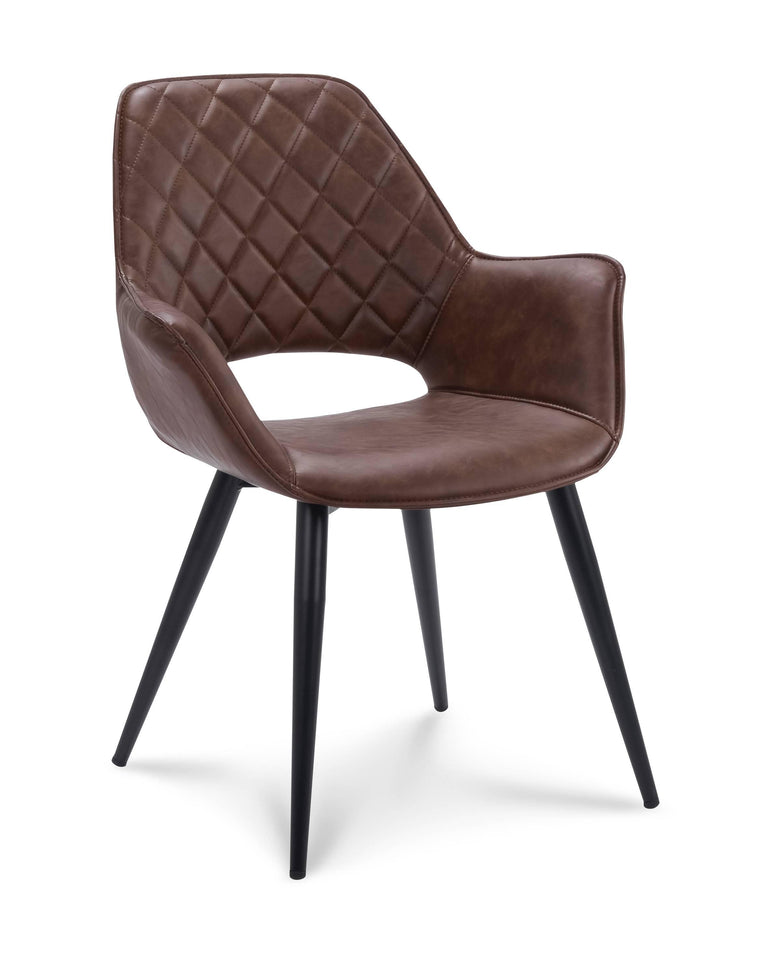 Set van 2 eetkamerstoelen Alcatraz