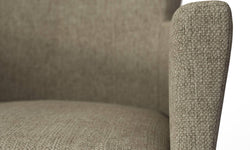 Set van 2 eetkamerstoelen Billie linnen