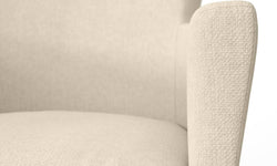 Set van 2 eetkamerstoelen Billie linnen