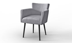 Set van 2 eetkamerstoelen Billie linnen