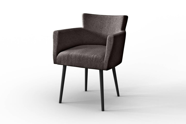 Set van 2 eetkamerstoelen Billie linnen