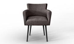 Set van 2 eetkamerstoelen Billie linnen