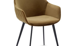 Set van 2 eetkamerstoelen Callio velvet