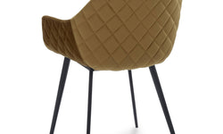 Set van 2 eetkamerstoelen Callio velvet