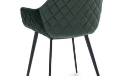 Set van 2 eetkamerstoelen Callio velvet