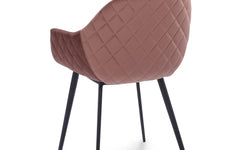 Set van 2 eetkamerstoelen Callio velvet