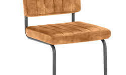 Set van 2 eetkamerstoelen Curin velvet