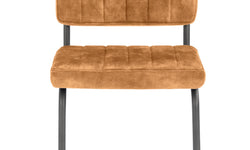 Set van 2 eetkamerstoelen Curin velvet