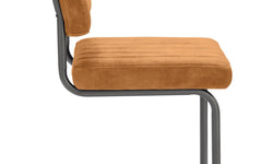 Set van 2 eetkamerstoelen Curin velvet