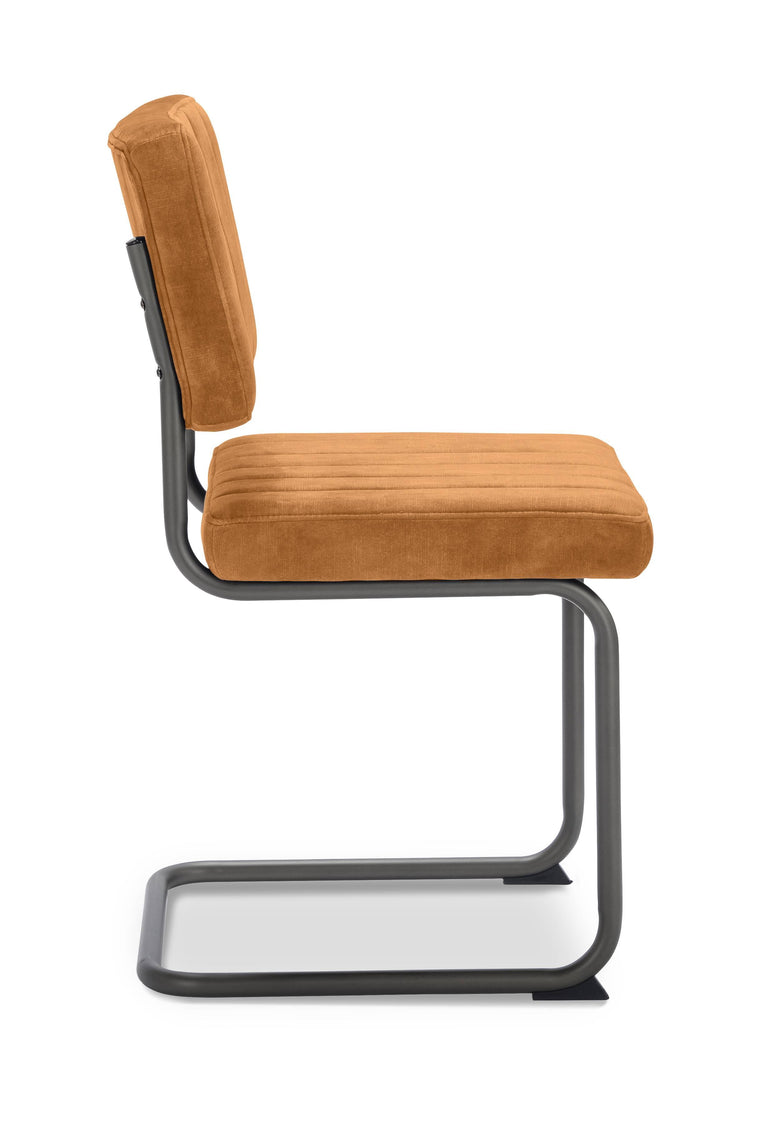 Set van 2 eetkamerstoelen Curin velvet