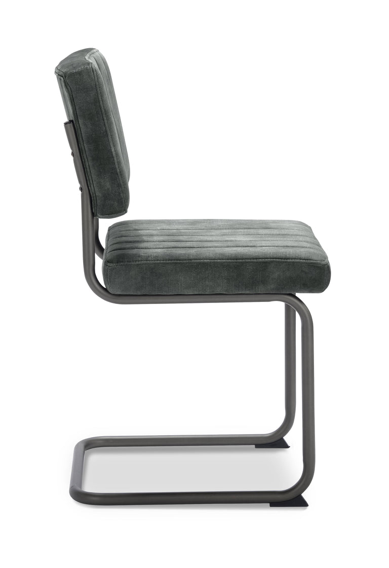 Set van 2 eetkamerstoelen Curin velvet