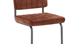 Set van 2 eetkamerstoelen Curin velvet