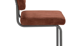 Set van 2 eetkamerstoelen Curin velvet