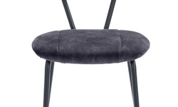 Set van 2 eetkamerstoelen Garone velvet