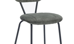 Set van 2 eetkamerstoelen Garone velvet