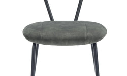 Set van 2 eetkamerstoelen Garone velvet