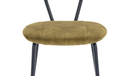 Set van 2 eetkamerstoelen Garone velvet
