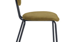Set van 2 eetkamerstoelen Marsoni velvet