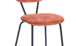 Set van 2 eetkamerstoelen Marsoni velvet