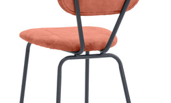 Set van 2 eetkamerstoelen Marsoni velvet