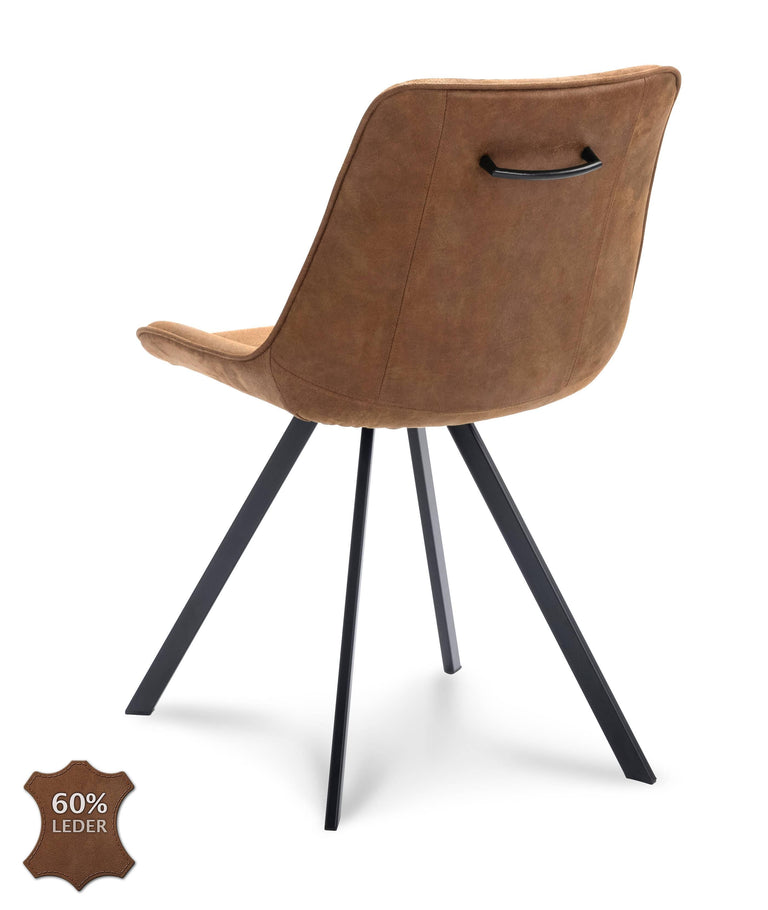 Set van 2 eetkamerstoelen Mitch