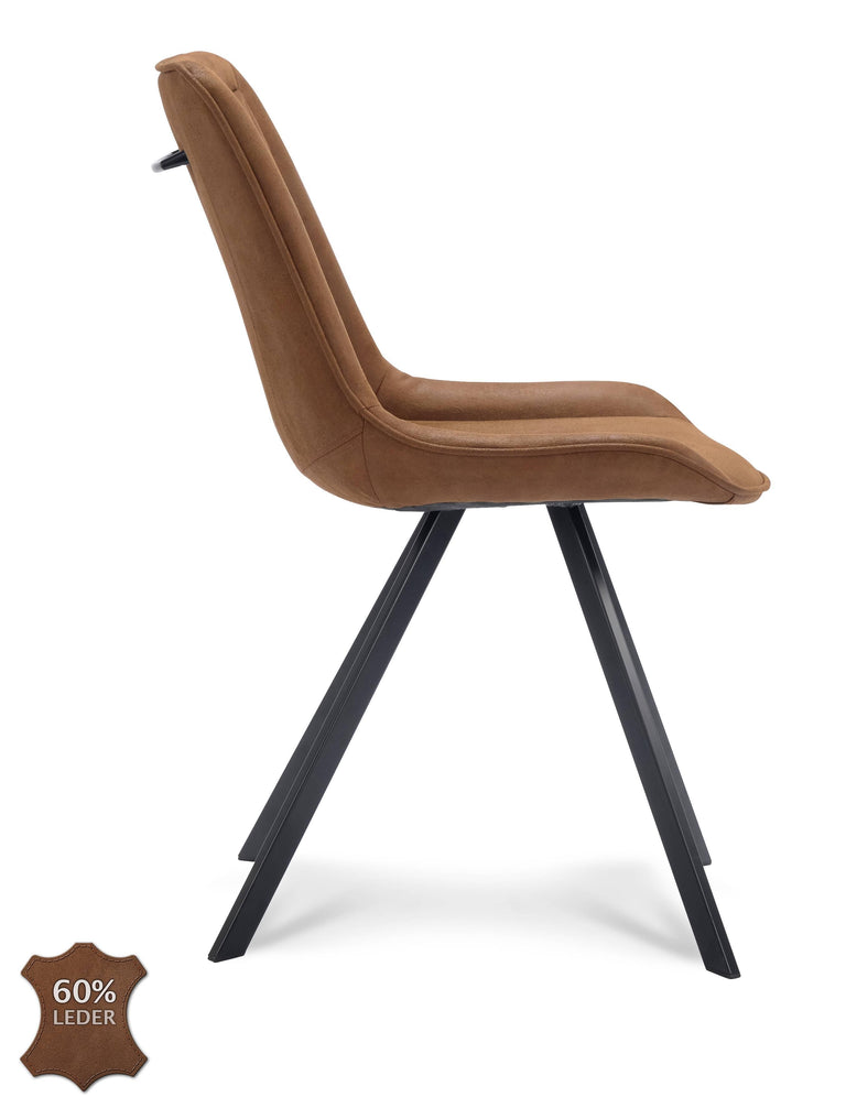 Set van 2 eetkamerstoelen Mitch