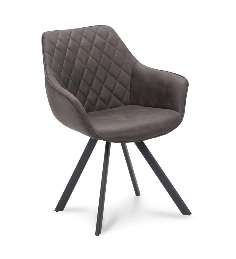 Set van 2 eetkamerstoelen Pizaro