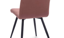 Set van 2 eetkamerstoelen Slims velvet